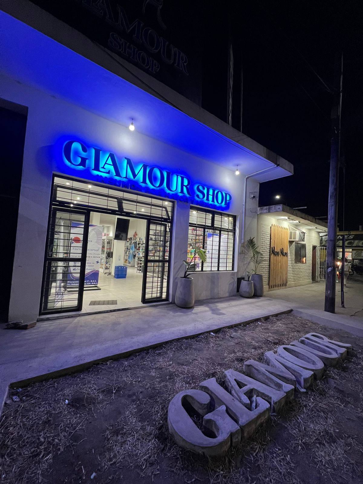 Interior de Glamour Shop