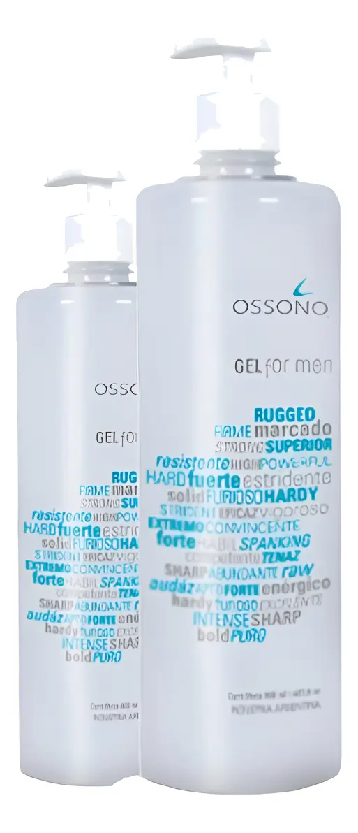 Imagen 2 de Gel Ossono Barber X 800g High Powerfull