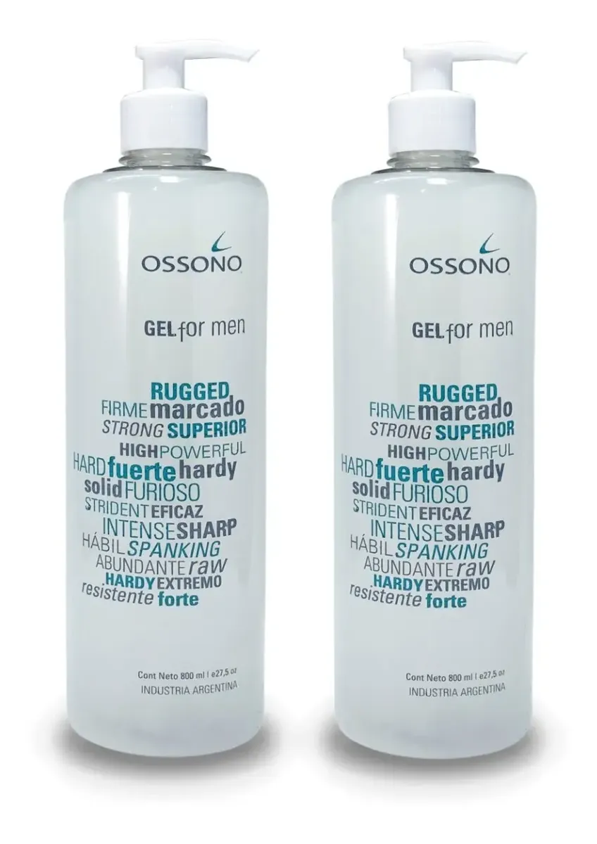 Imagen 3 de Gel Ossono Barber X 800g High Powerfull